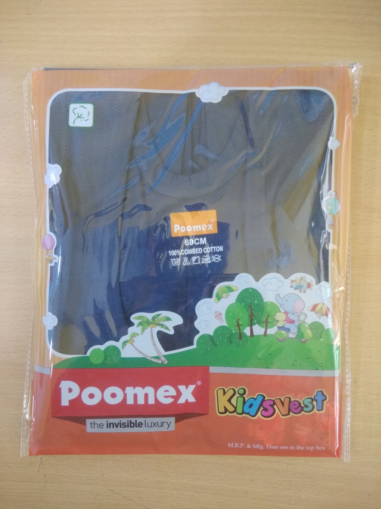 Poomex Premium boys Kids innerwear banian Vest - Colour- Sleeveless - Faritha