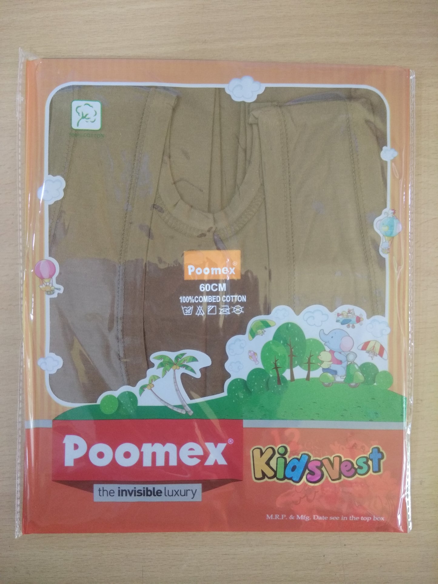 Poomex Premium boys Kids innerwear banian Vest - Colour- Sleeveless - Faritha