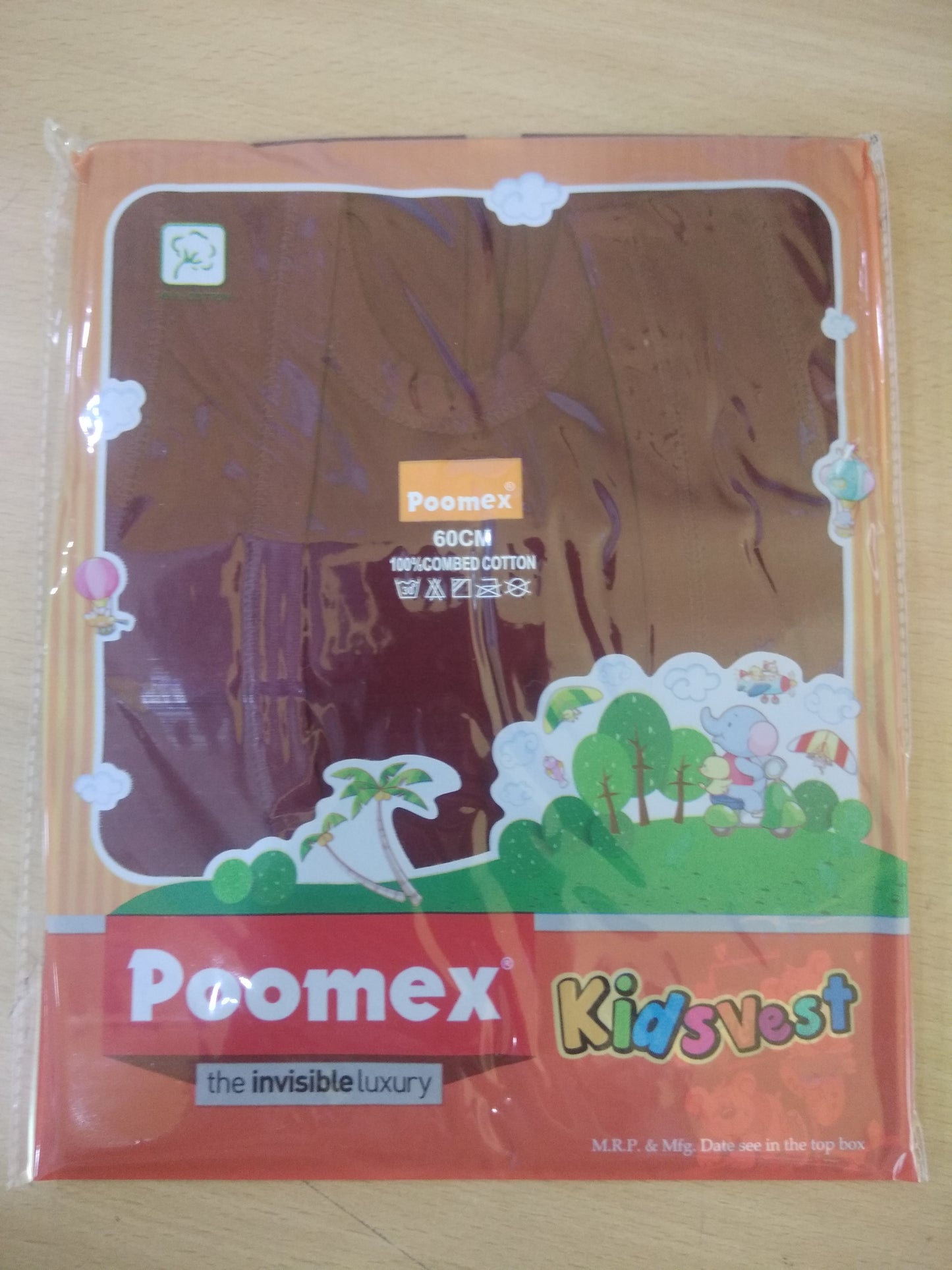 Poomex Premium Boys Cotton Sleeveless Vest β Kids Innerwear Banian β Soft & Comfortable β Multiple Colors#