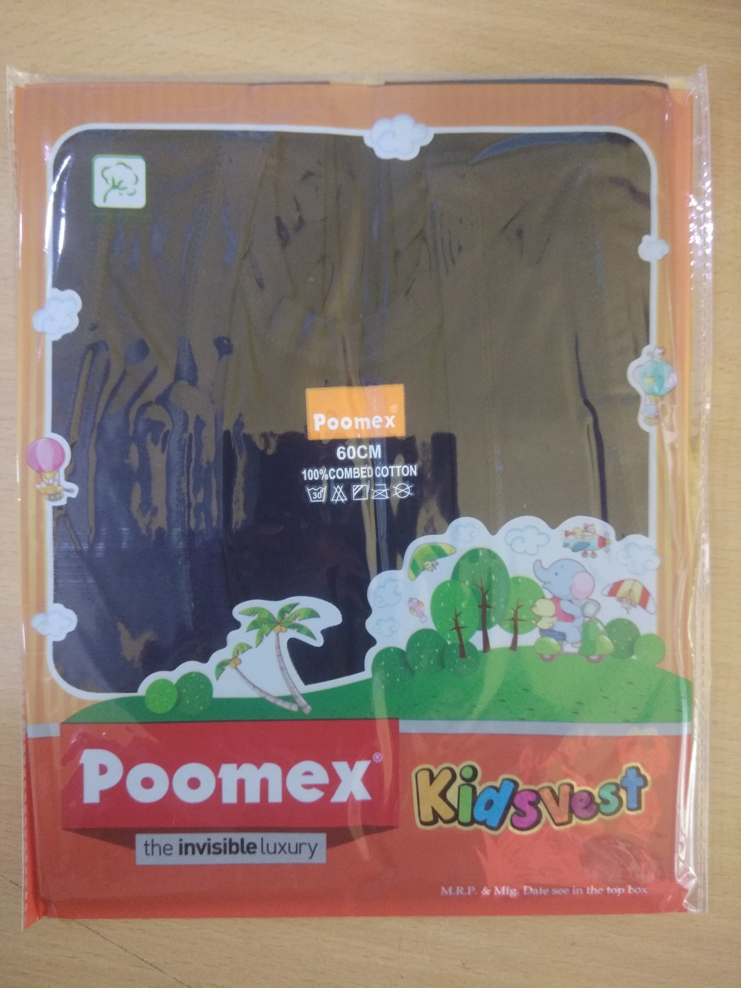 Poomex Premium Boys Cotton Sleeveless Vest β Kids Innerwear Banian β Soft & Comfortable β Multiple Colors#