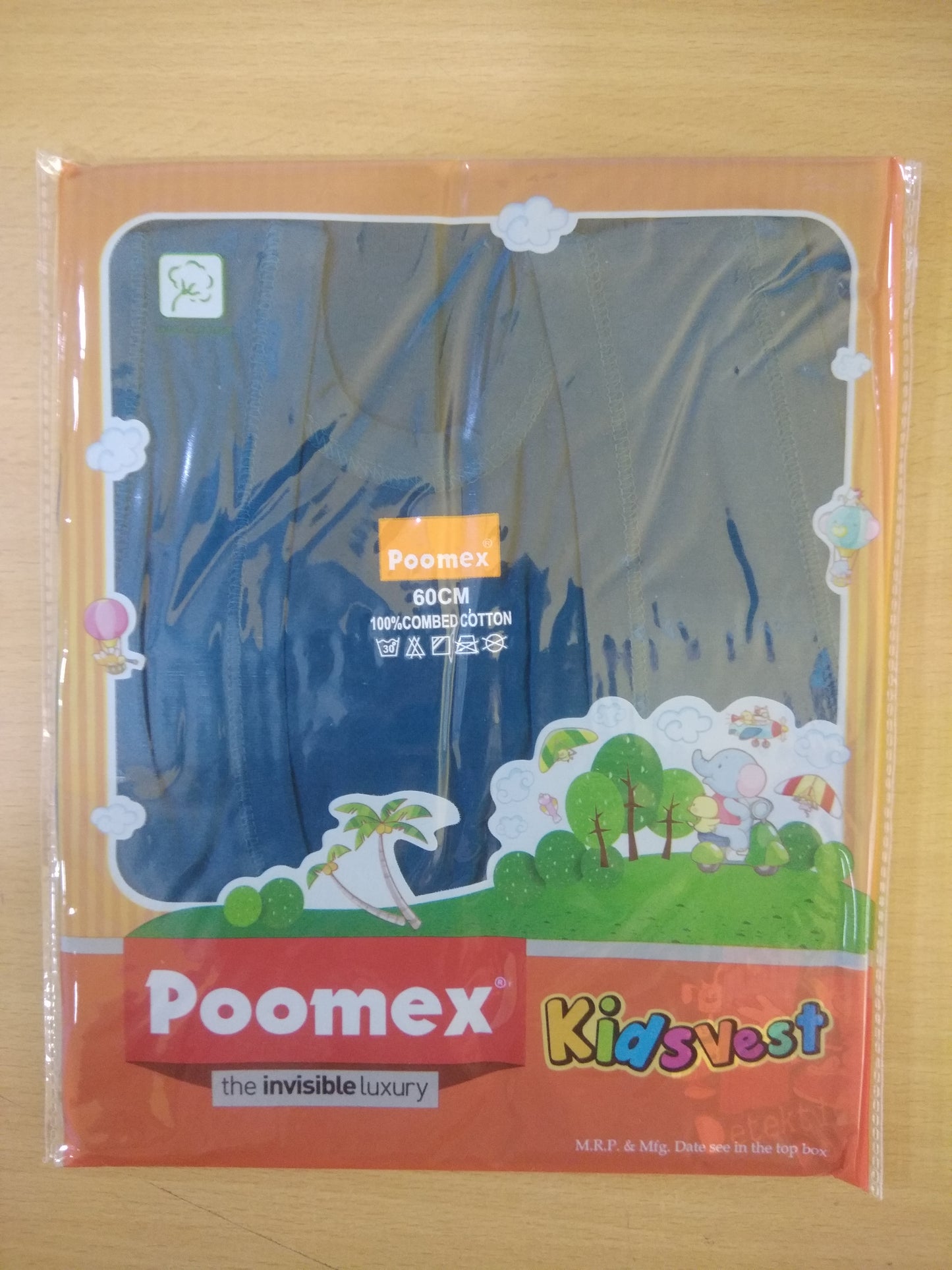 Poomex Premium Boys Cotton Sleeveless Vest β Kids Innerwear Banian β Soft & Comfortable β Multiple Colors#