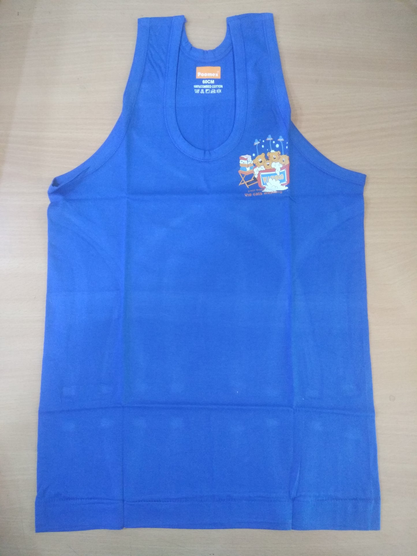 Poomex Premium boys Kids innerwear banian Vest - Colour- Sleeveless - Faritha