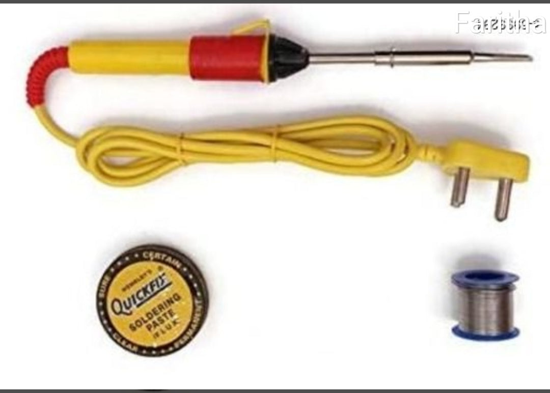 Soldering Iron with Lead and Paste - Faritha