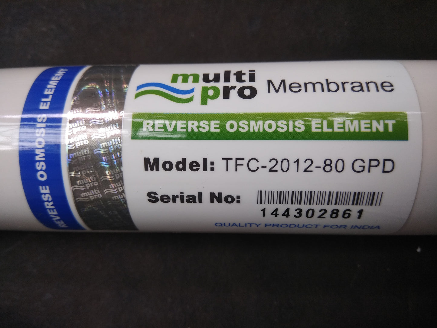Multipro Domestic RO Membrane, Reverse Osmosis Membraneter - Faritha
