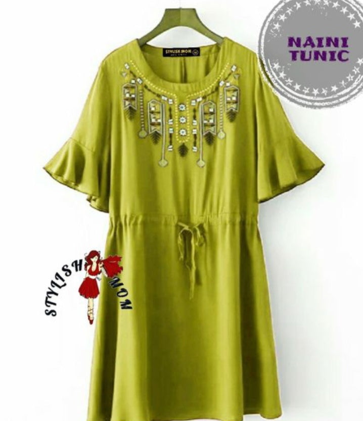 Tiya Stylish Ladies Rayon Tunics - Faritha