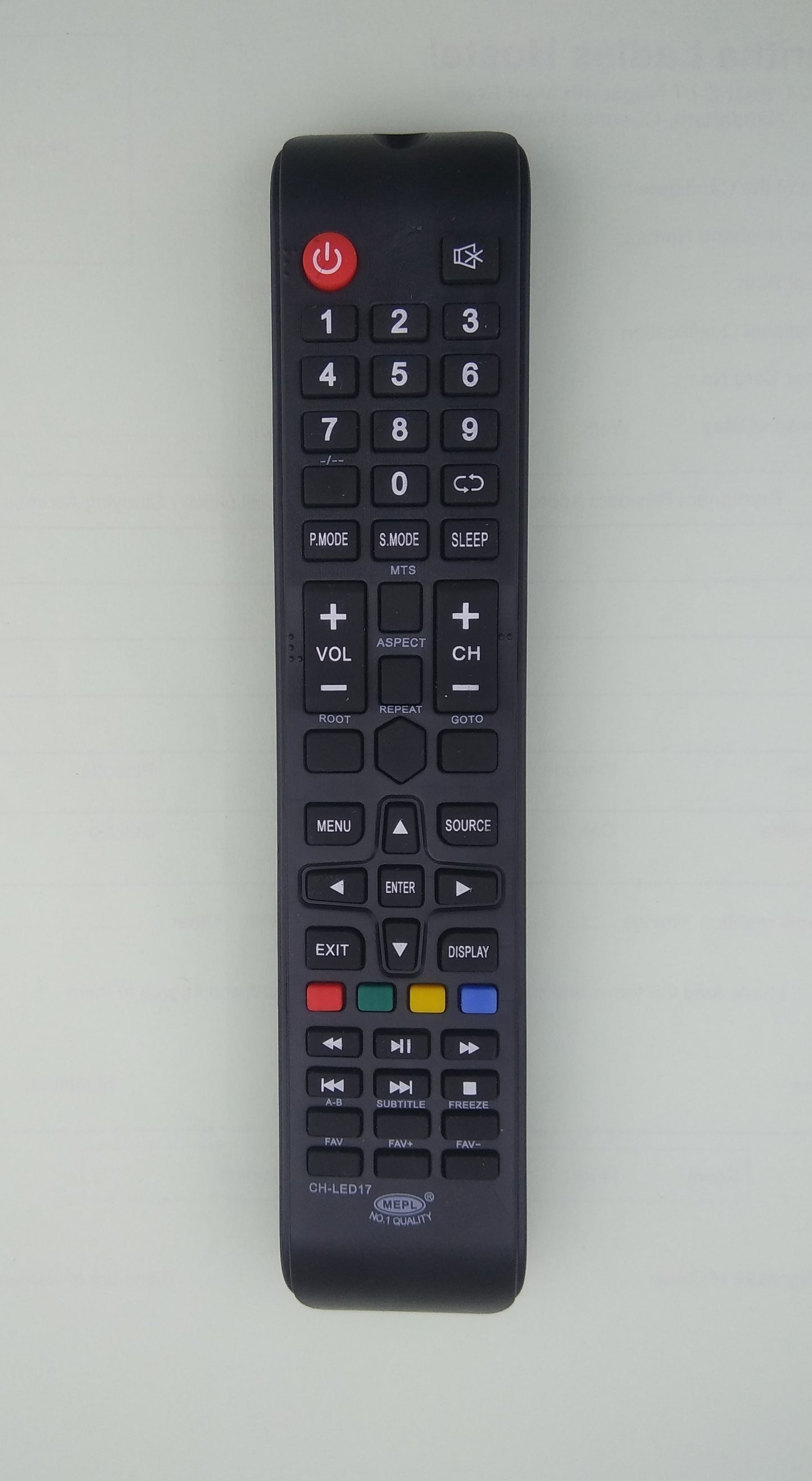 New LCD Remote Control* Compatible*High Sensitivity (LD50) - Faritha