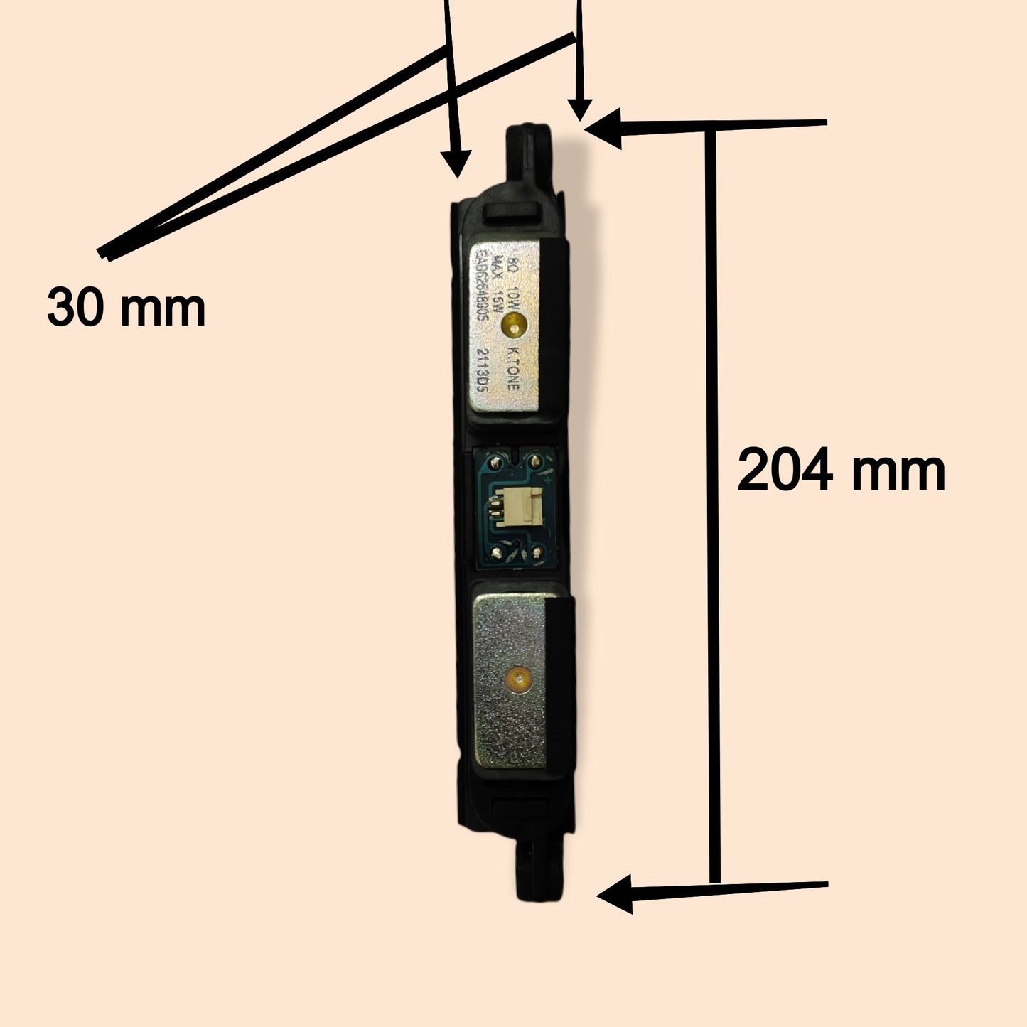 TV Speakers 8 Ohm 10W β Compatible with LG & Samsung LED/LCD TVs β Replacement Internal Speakers#