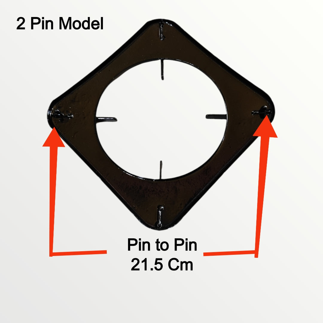 2 Nos Gas Stove Square Type Top Stand suitable for all type of Gas Stove - Faritha