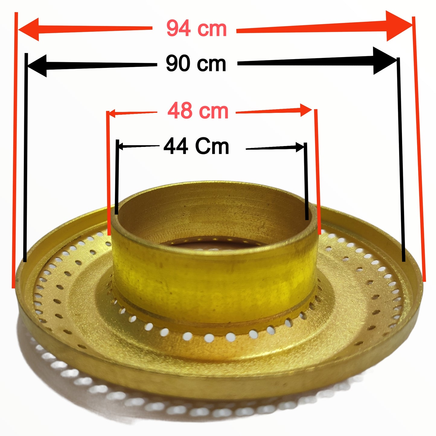 2 nos gas stove burner and bottom suitable for Automatic China Model Stove - Faritha