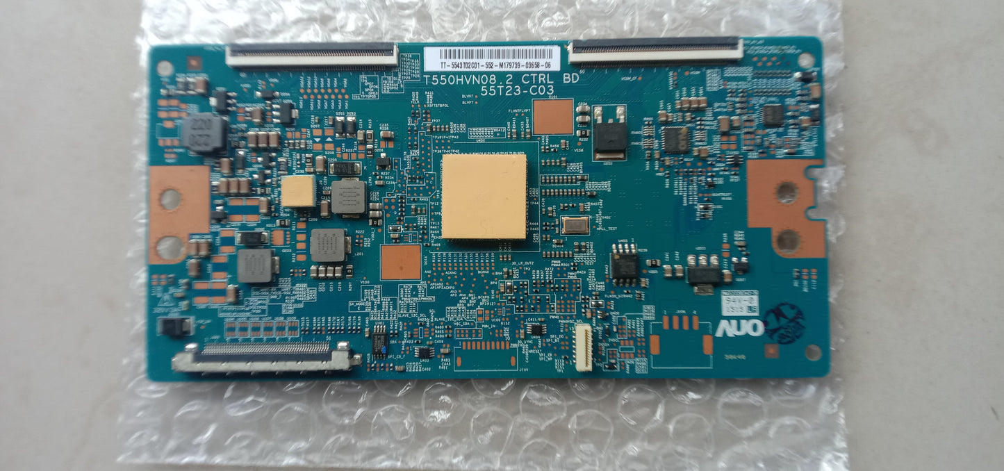 T-Con Board T550HVN08.2 CTRL BD 55T23-CO3 For Sony TV 43" Model No. 43W950C - Faritha