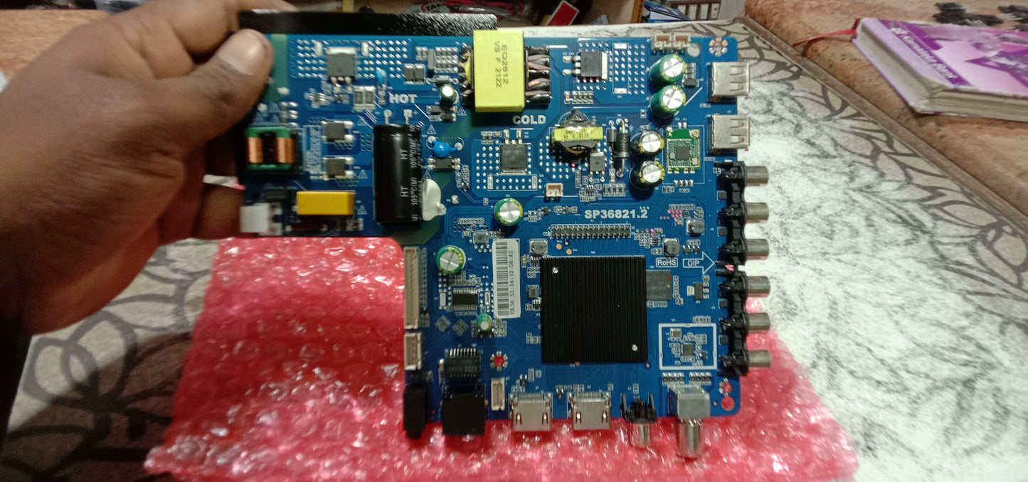 Android TV Board 42 Inch To 50 inch Smart TV (SP35851.22) With Remote - Faritha