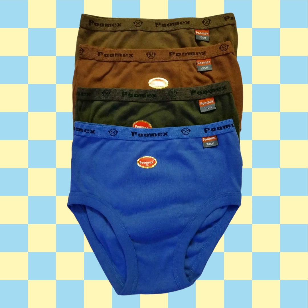 Poomex Kids boy girl inner Underware brief Jetty Type - Faritha