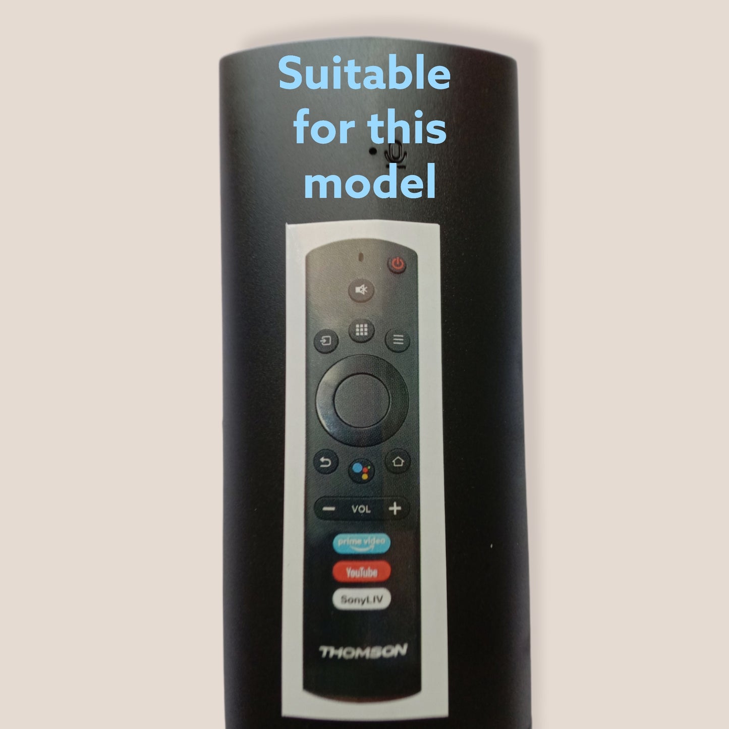 Thomson Smart TV remote control Youtube,google,sony liv,prime video - Faritha