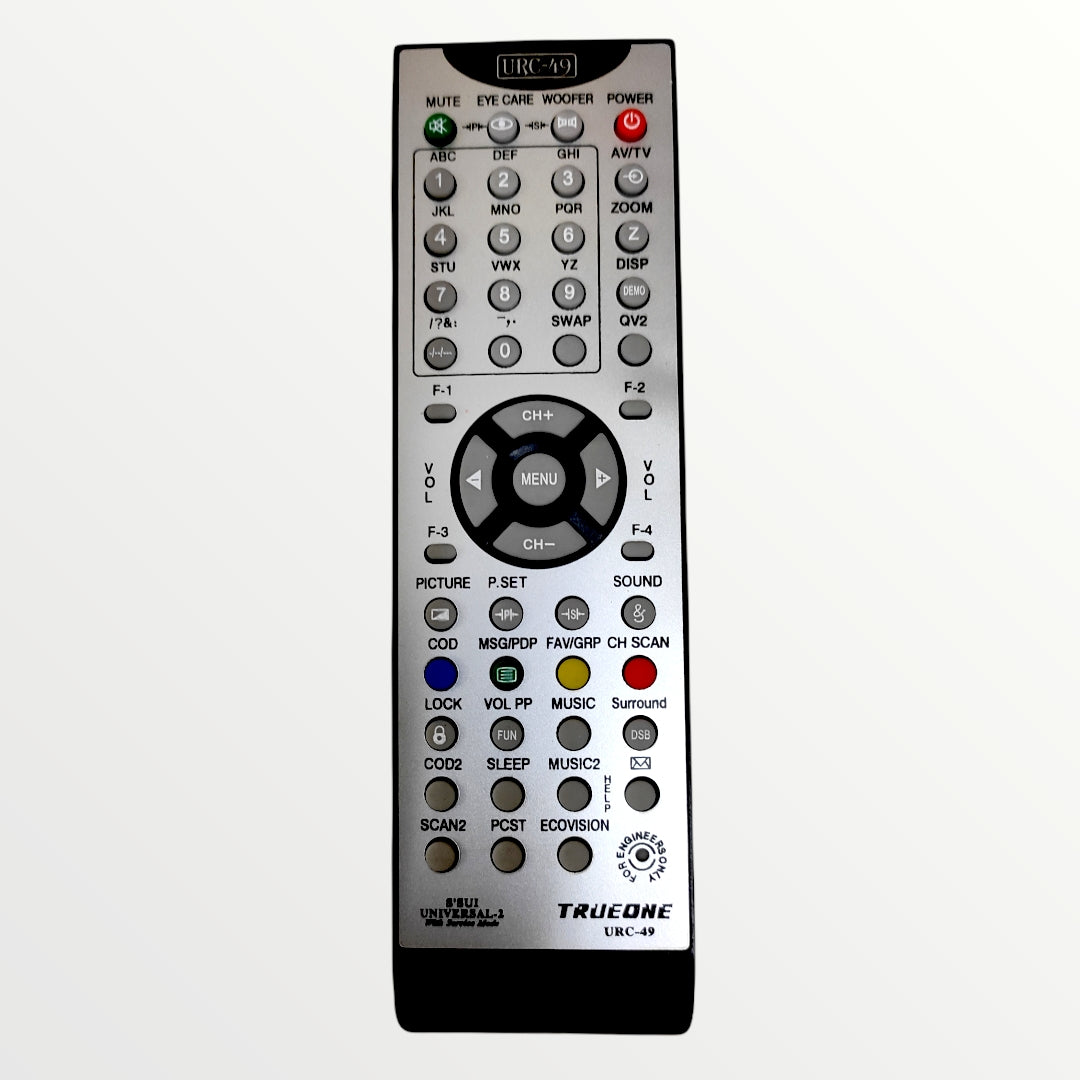 Sansui Universal TV Remote Control * Compatible*High Sensitivity URC 49 (TV15) - Faritha