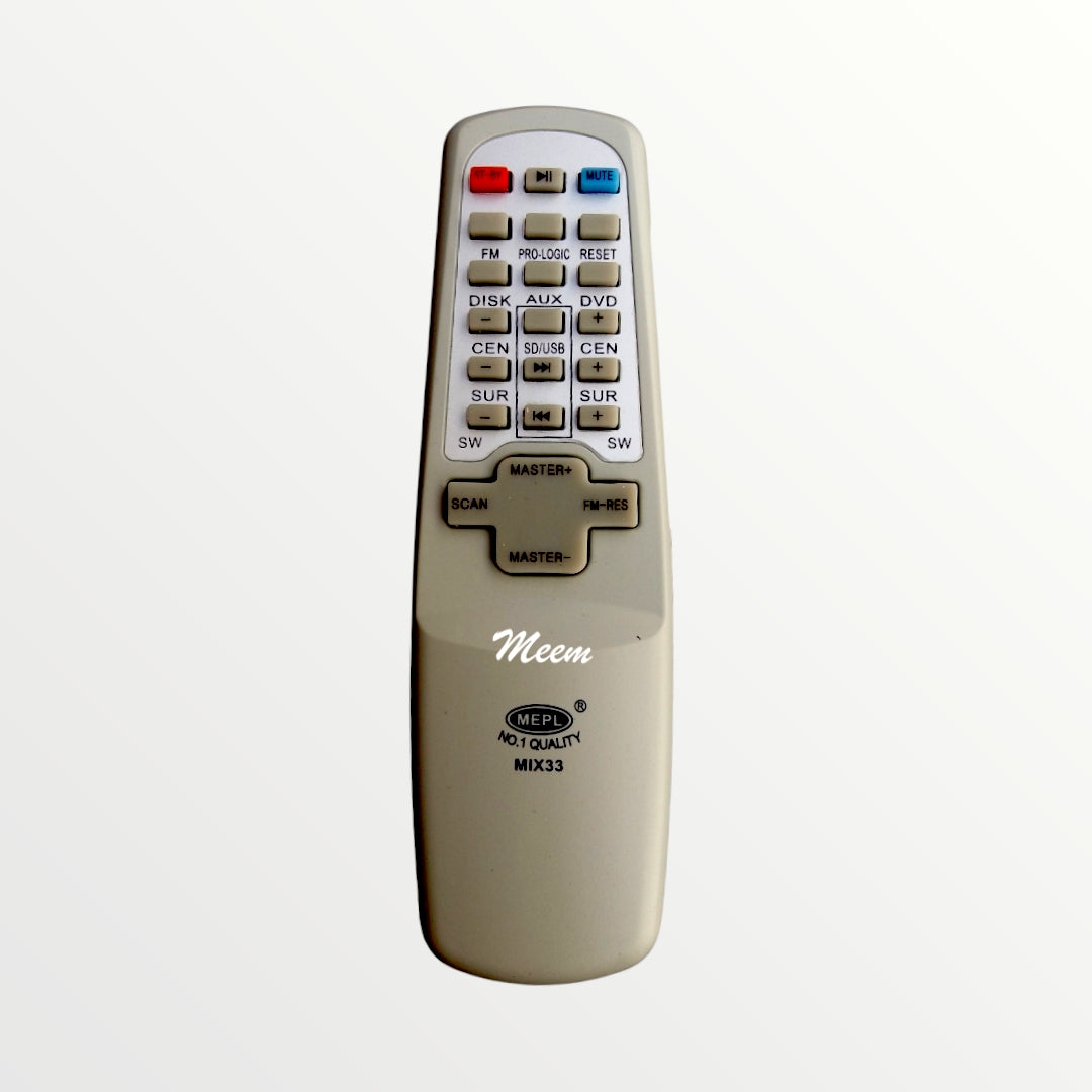 5in1 Home Theater Remote Control *Compatible *High Sensitivity (HM23) - Faritha