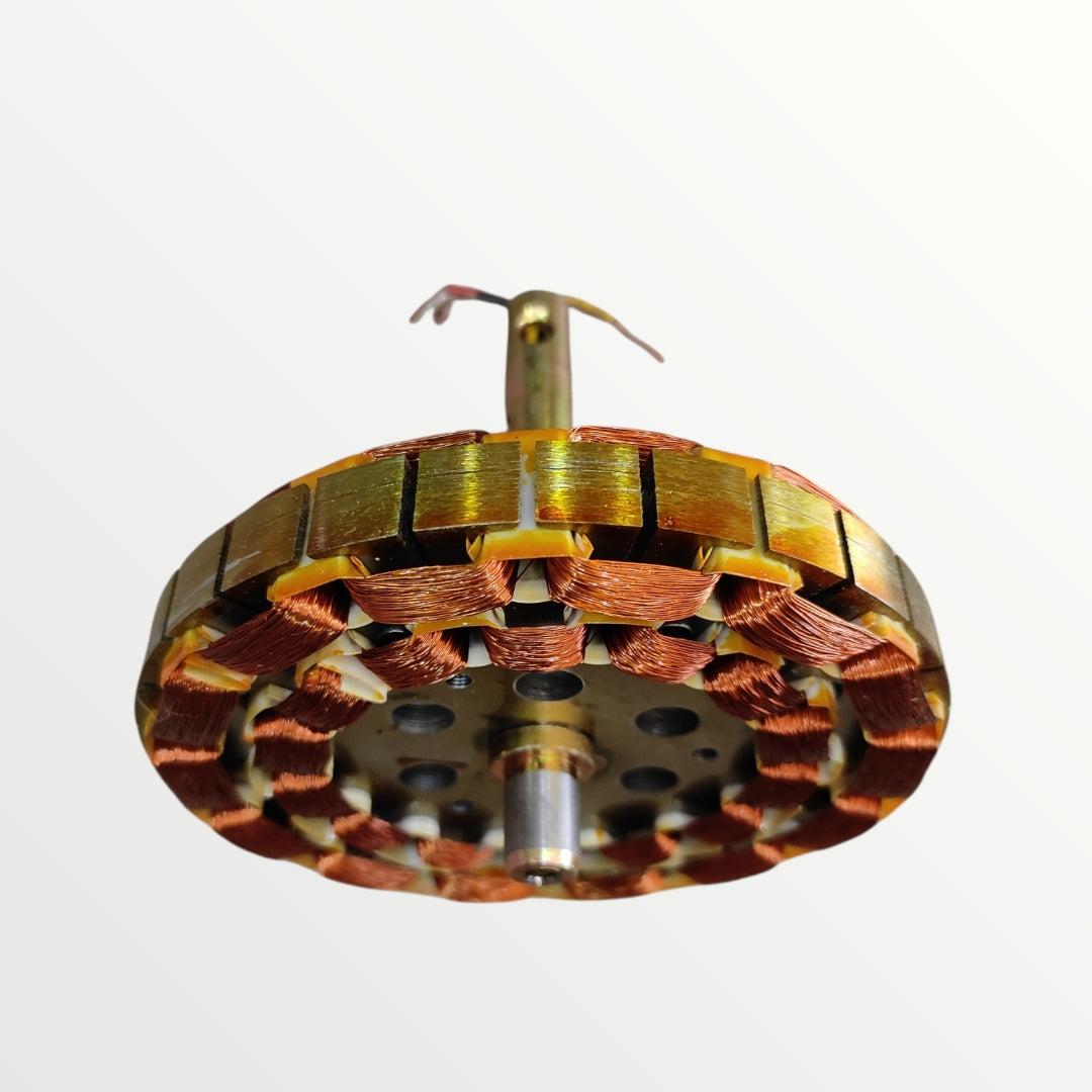 Round Fan Copper Coil 14 Poll 34 MM* - Faritha