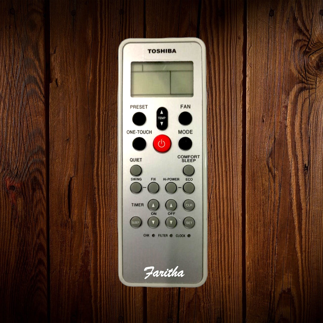 Toshiba Aircondition Remote Control 117 (AC41) - Faritha