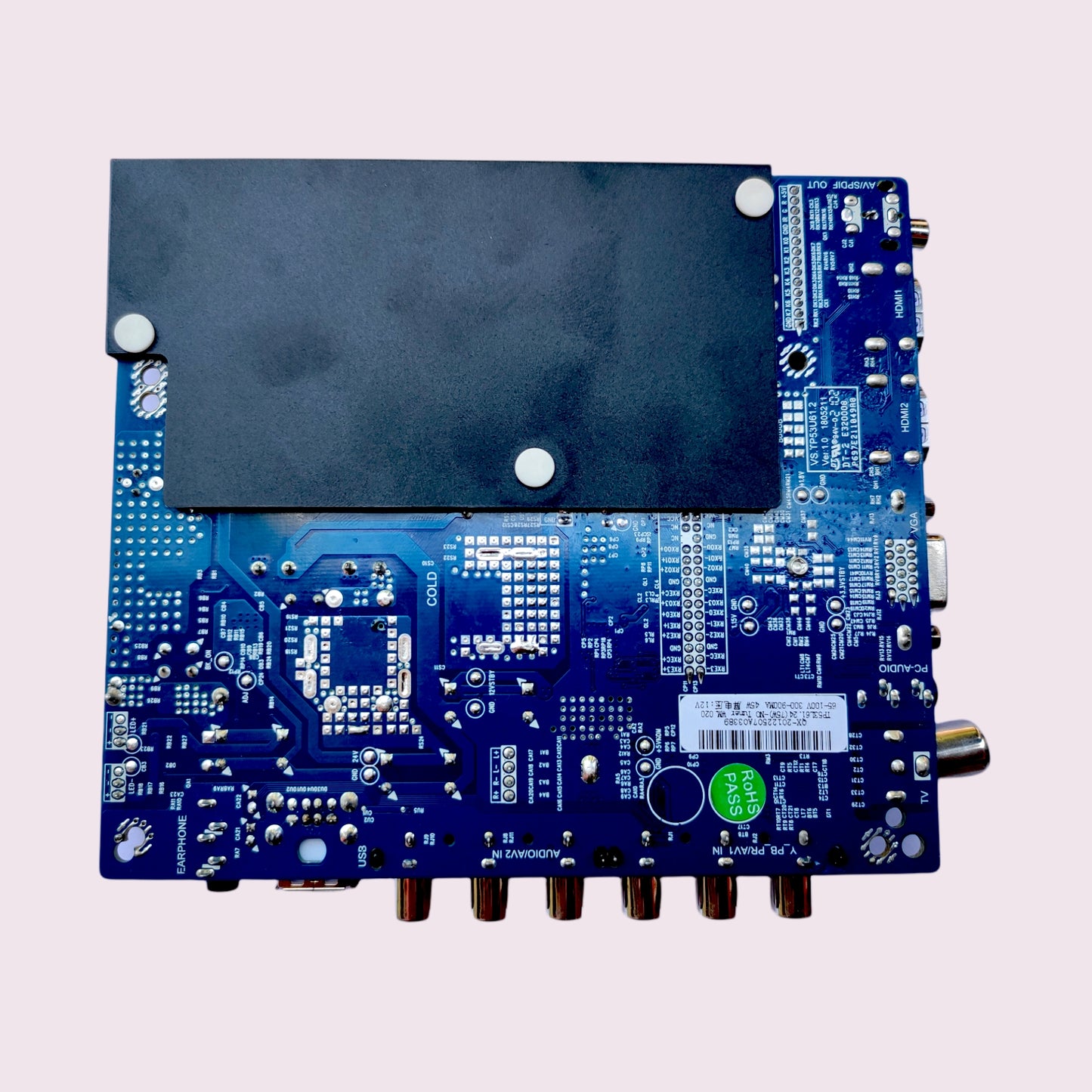 LCD/LED TV BOARD 32 to 45 Inch VS.TP53U61.2 Combo Board With Remote