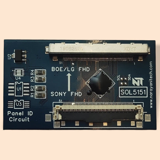 Sony to BOE/LG Convertor Interface Board FHD 51P to FHD 51P LVDS Interface Board - Faritha