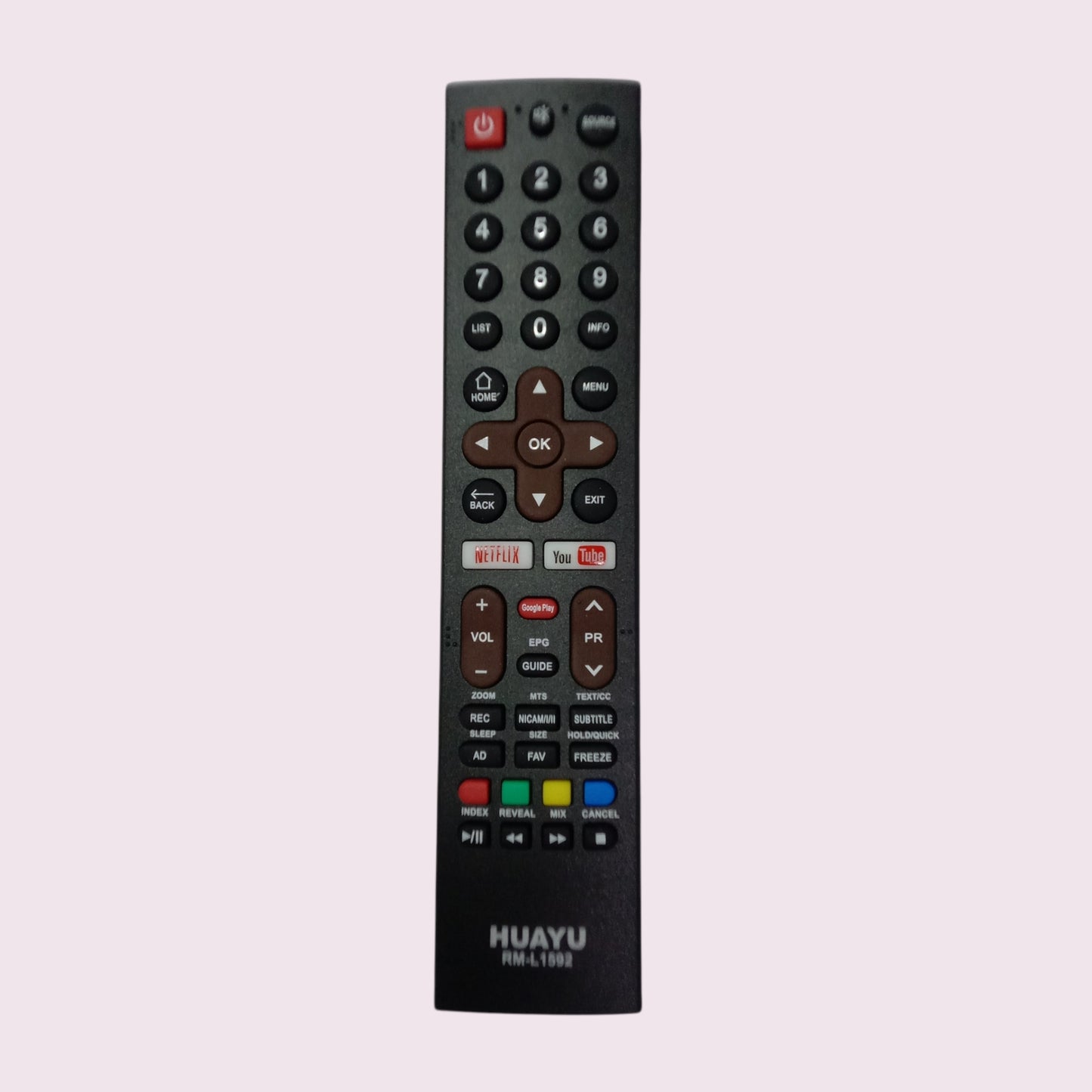 Skyworth,walton,Yasin Smart TV remote control Youtube, Netflix, Google play - Faritha