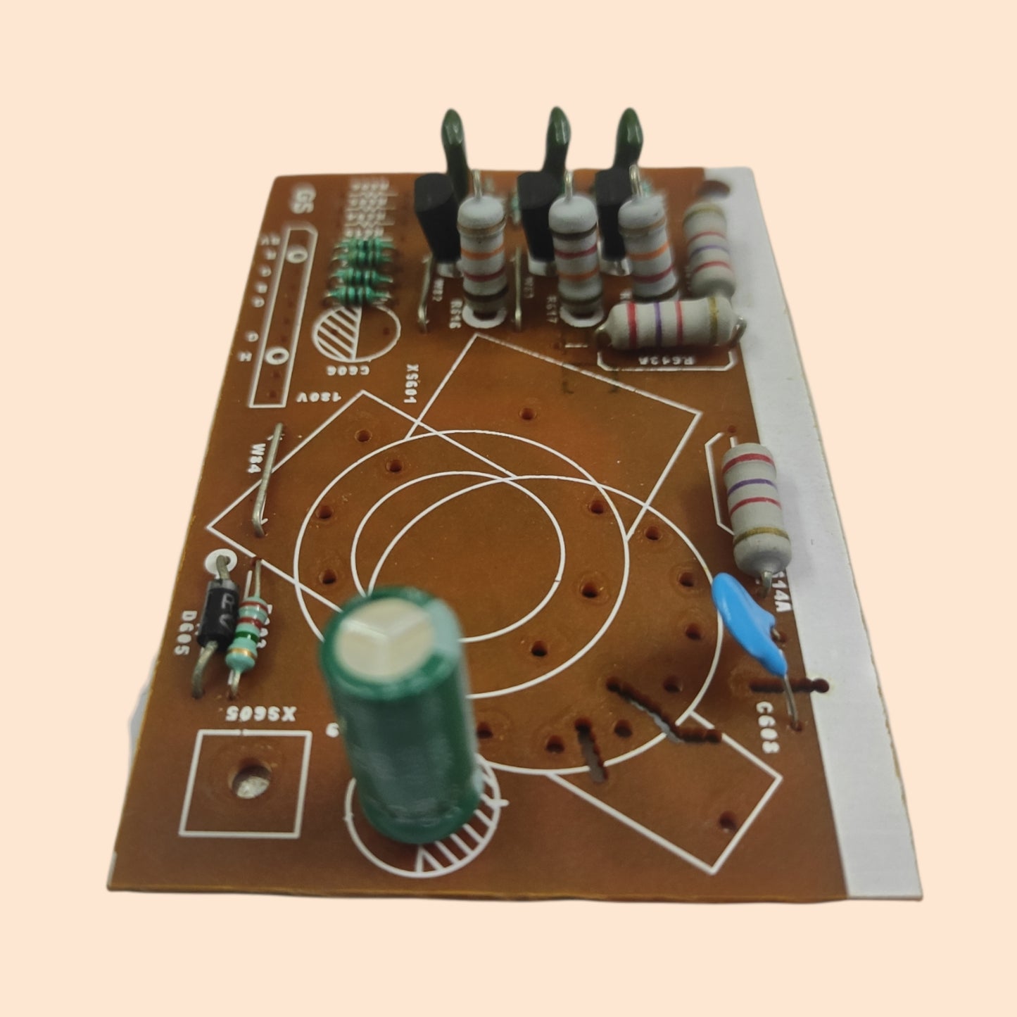 7 Pin Terminals CRT Socket White - Faritha