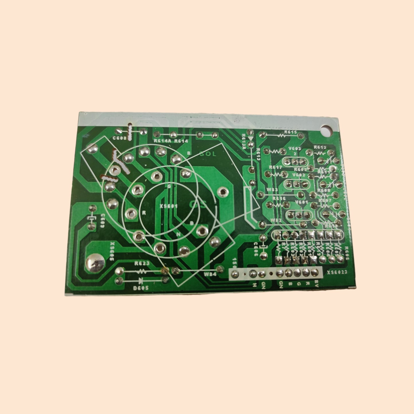 7 Pin Terminals CRT Socket White - Faritha