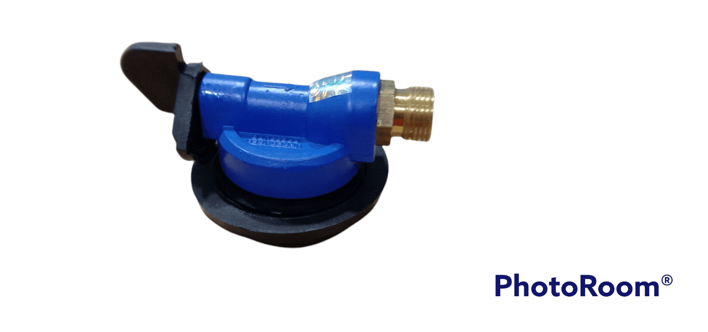 Commercial LPG Regulator suitable for Cylinders (Blue Colour) - Faritha