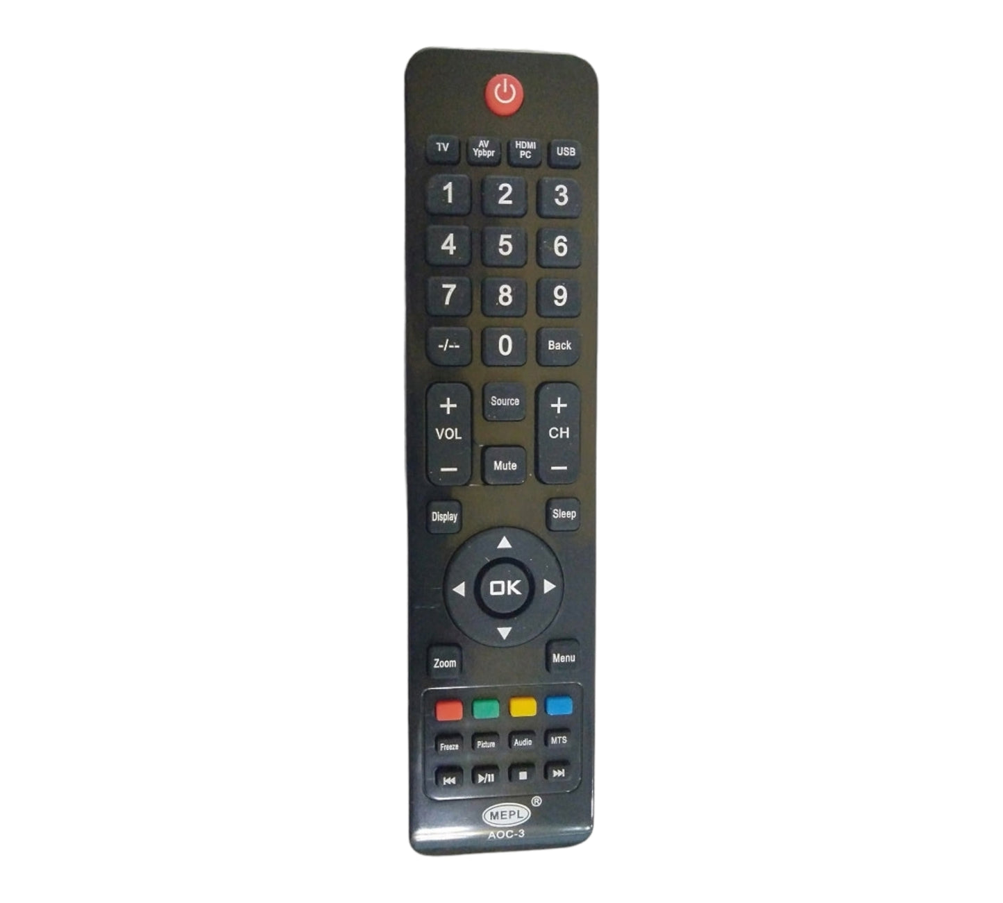 AOC_3 LCD REMOTE CONTROL (LD33) - Faritha