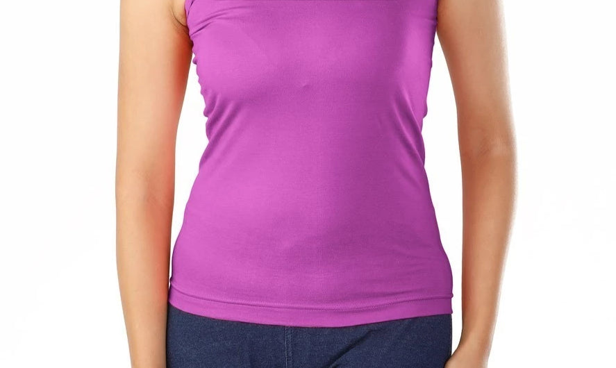 Poomex Comfed Cotton Ladies Slip Comisole Pink, Maroon, Lotus, Coral, Lavendar Colours - Faritha