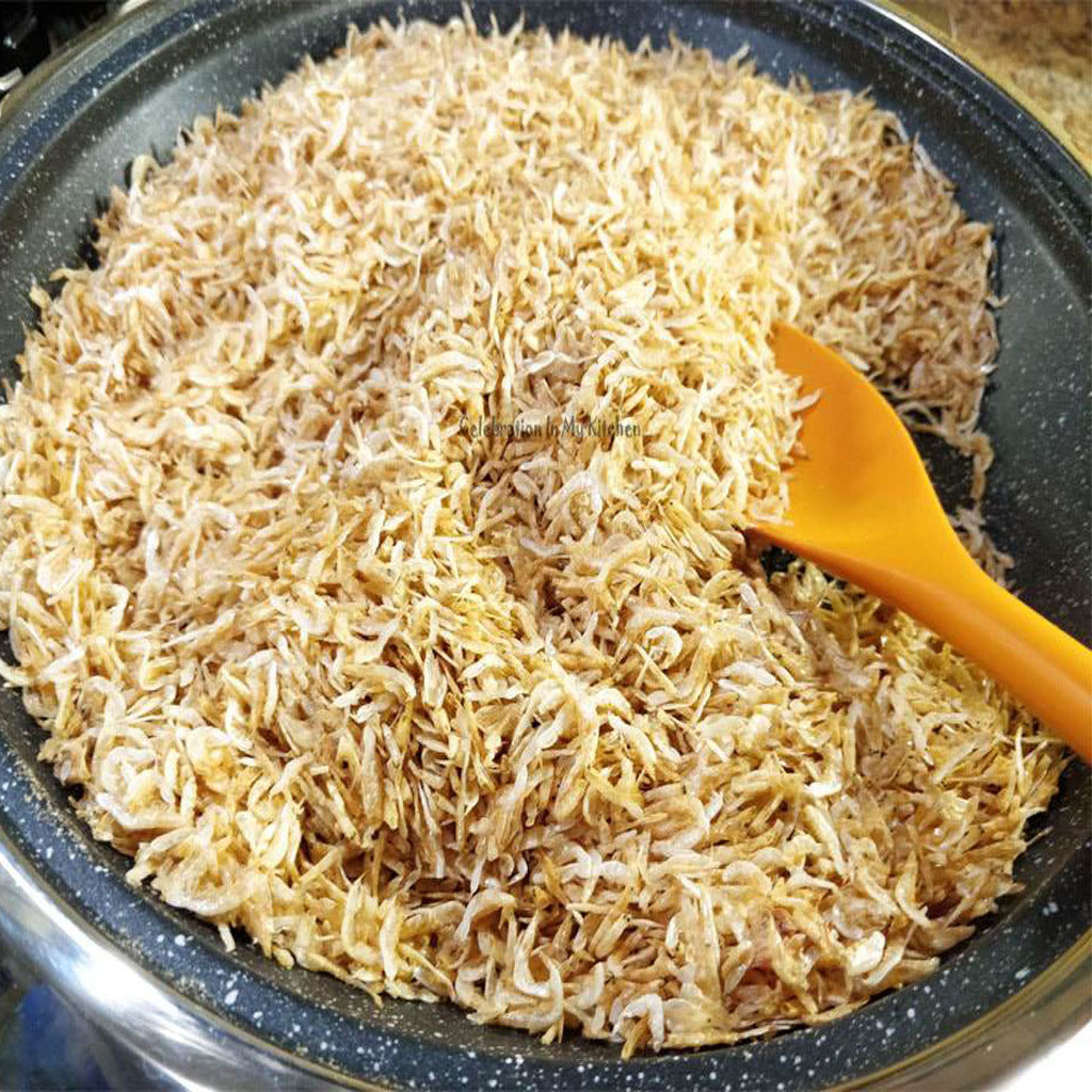 Dry Tiny Baby Shrimp - Dry Fish Seafood (கூனி இறால் கருவாடு) सूखा बेबी चिंराट - Faritha