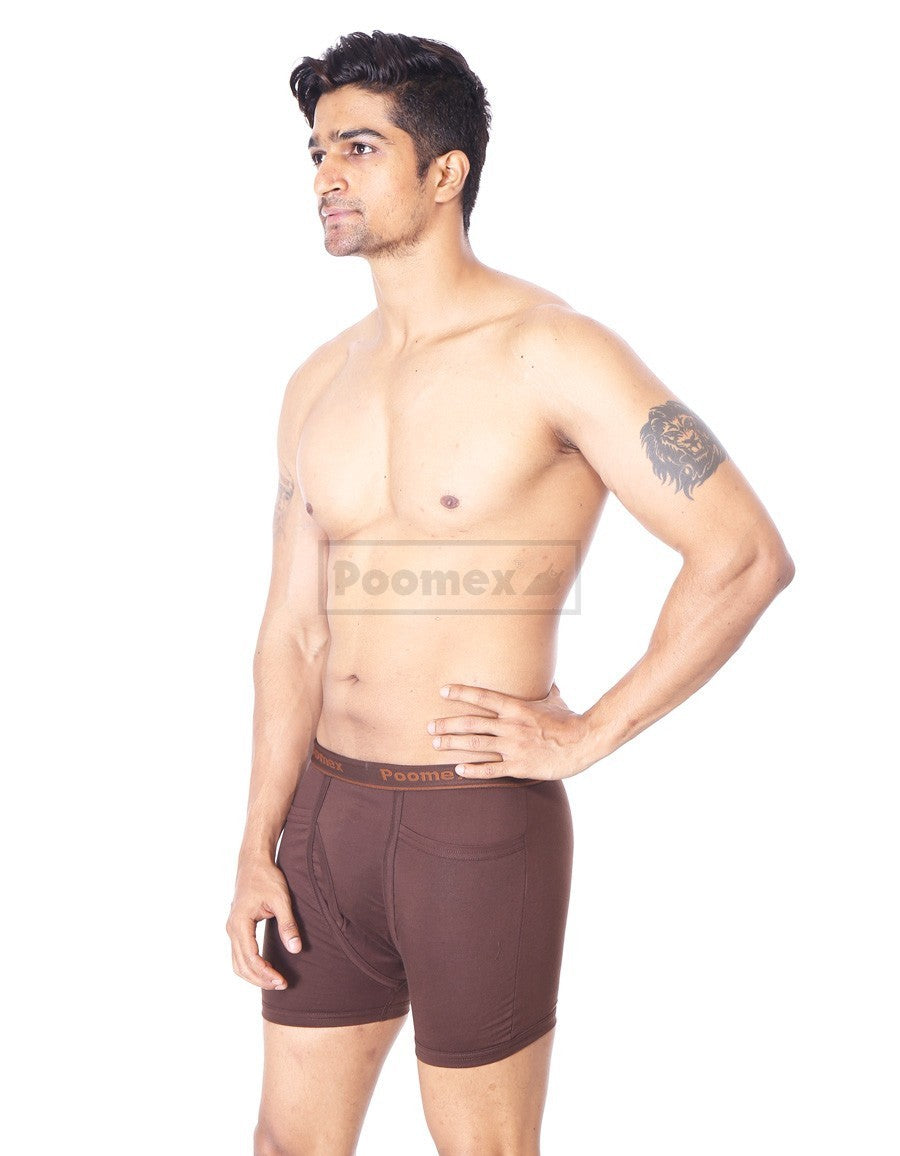 Poomex Gents Comfort P Trunks with Pocket - Faritha