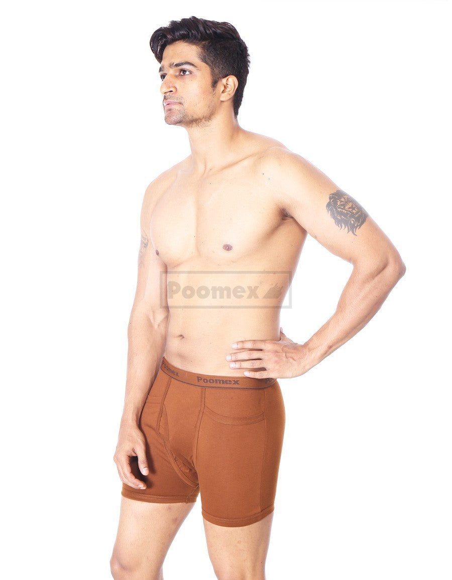 Poomex Gents Comfort P Trunks with Pocket - Faritha