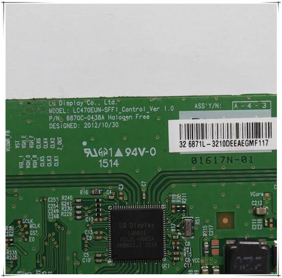 6870C- 0438A T Con Board FOR TV - Faritha