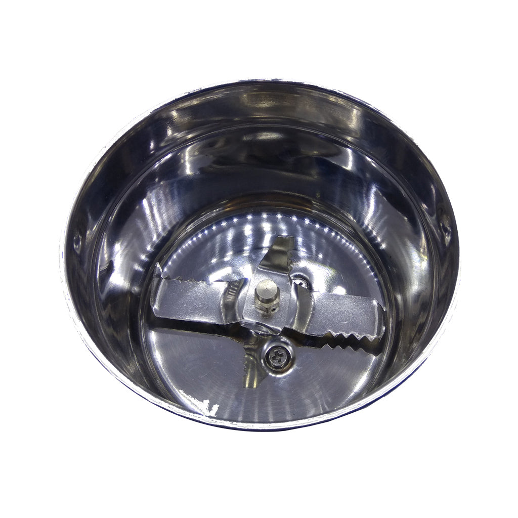 Stainless Steel Grinder Small Jar/Chutney Attachment 300ml Suitable for All Mixie - Faritha