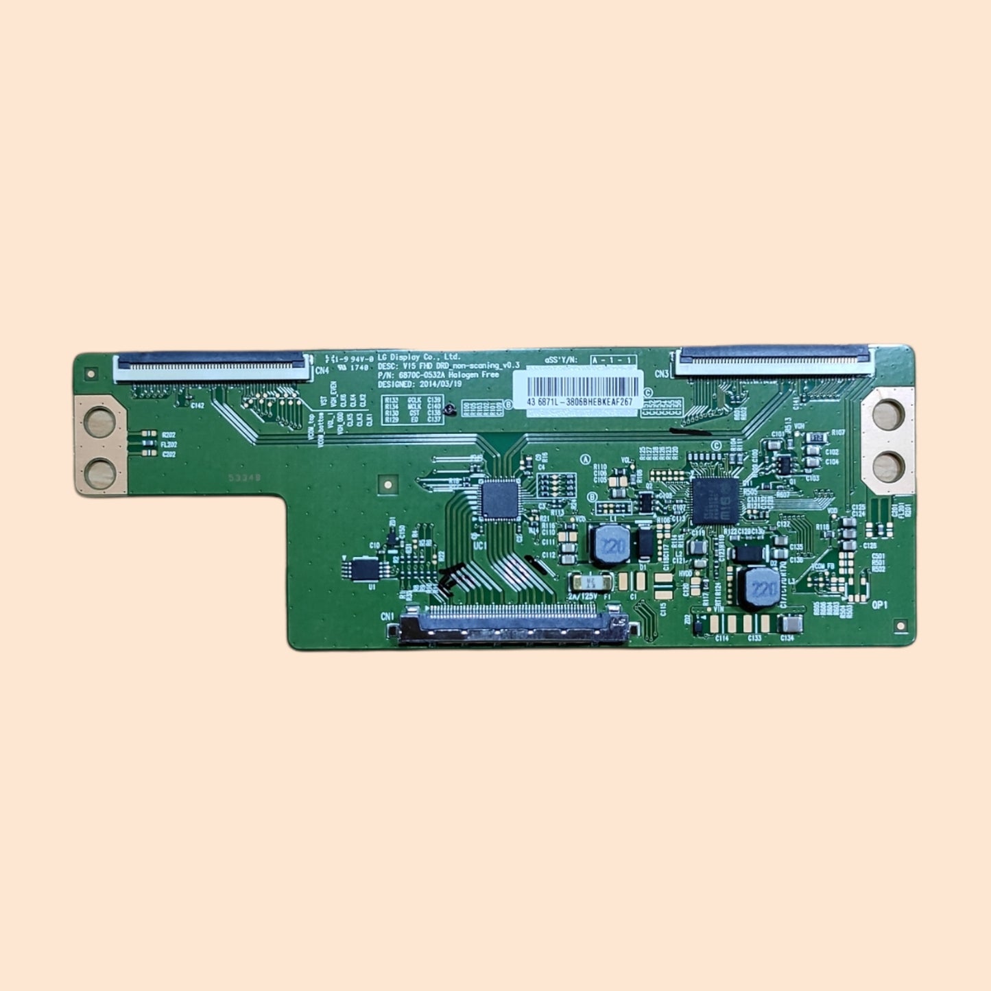LG TV T-Con Logic Board 6870C-0532A Replacement