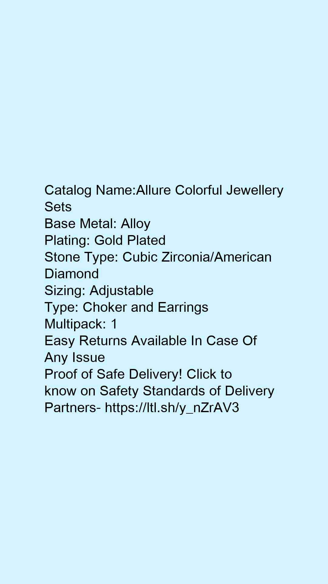 Shimmering Glittering Jewellery Sets
