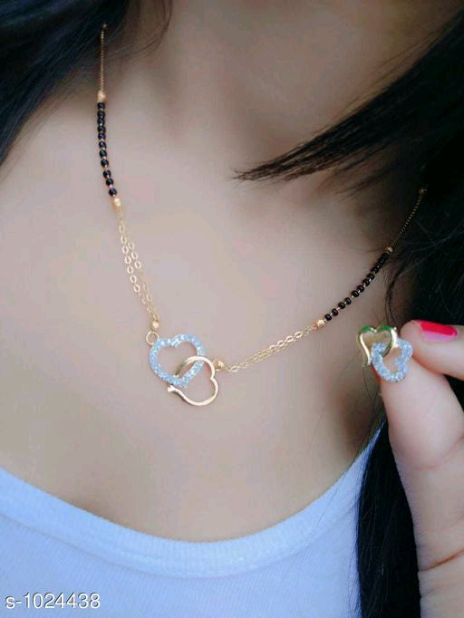 Ladies Beautiful Alloy Mangalsutra - Faritha