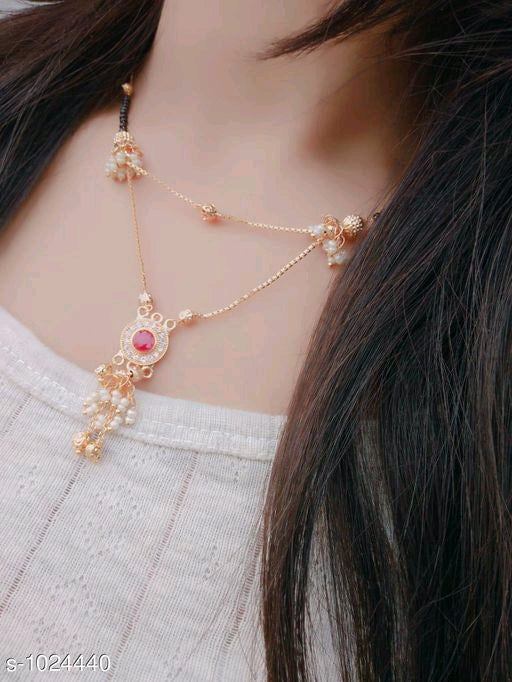 Ladies Beautiful Alloy Mangalsutra - Faritha