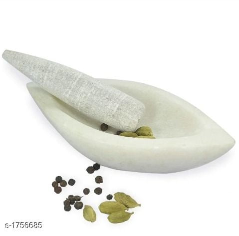*Trendy Unique Mortar and Pestle Set* - Faritha