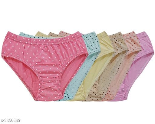 6 Nos Combo Women Girl Panties innerwear Underwear - Faritha