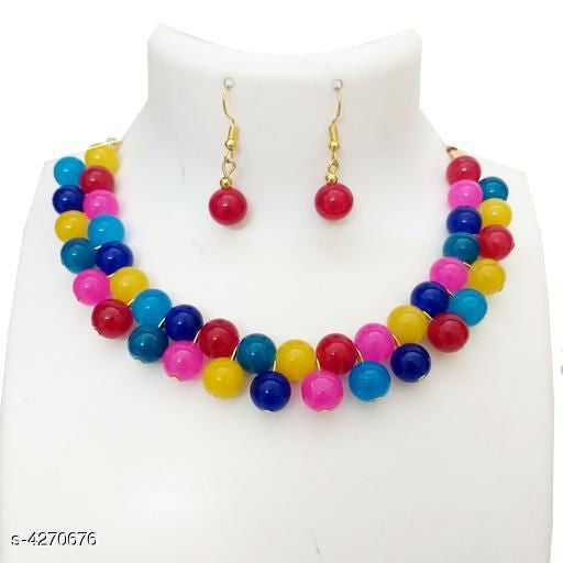 Shimmering Graceful Jewellery Sets - Faritha