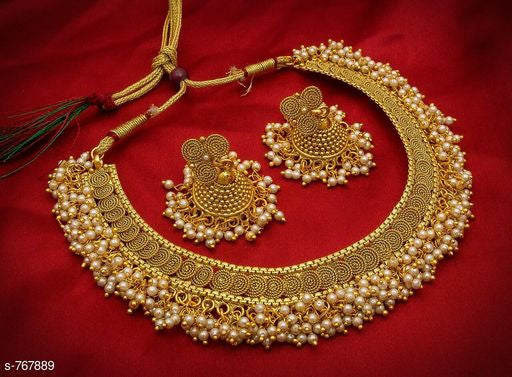 Trendy Alloy Necklace Set - Faritha