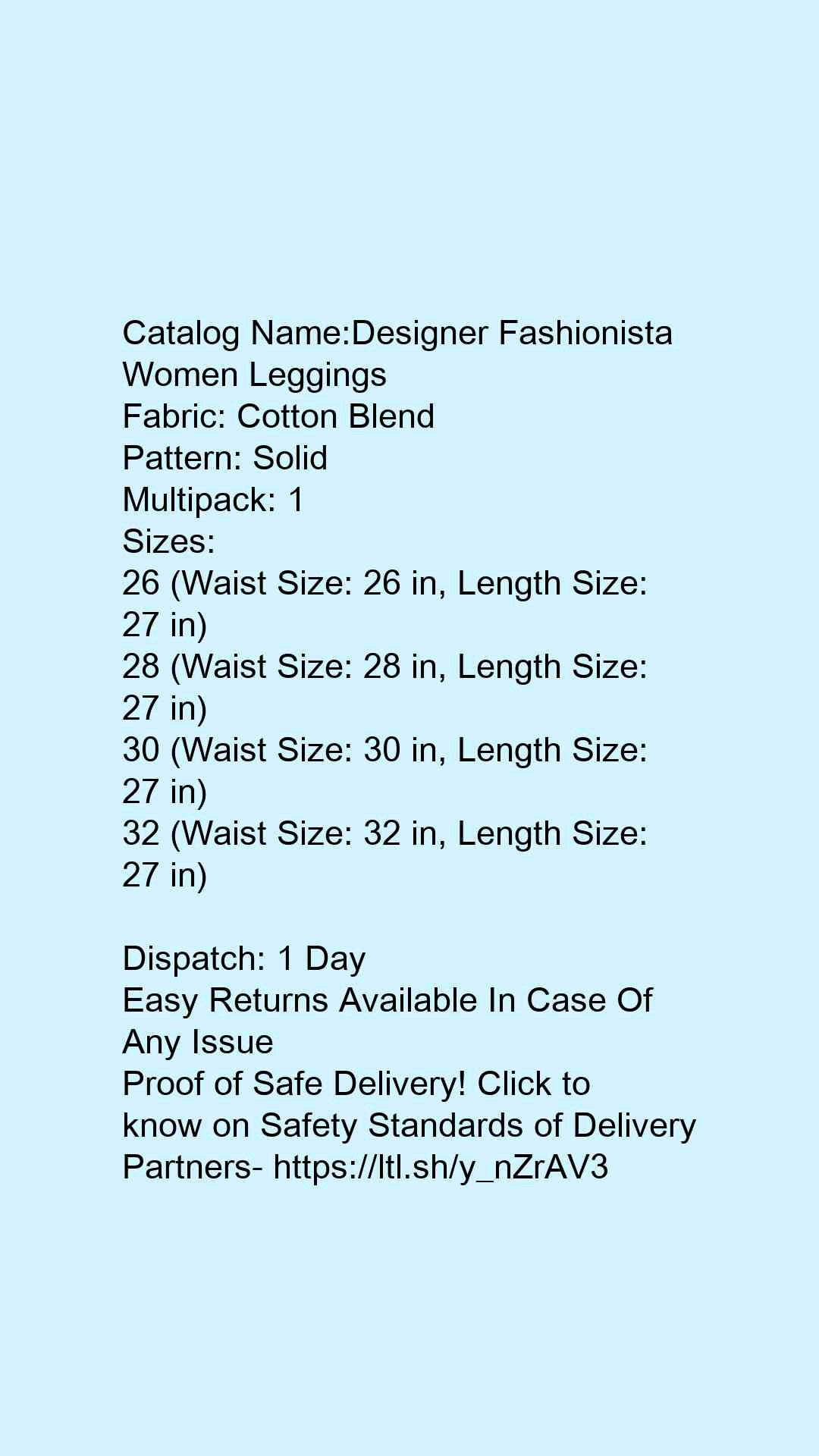 Designer Fashionista Women Leggings