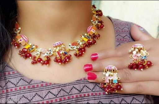 Twinkling Unique Jewellery Sets - Faritha