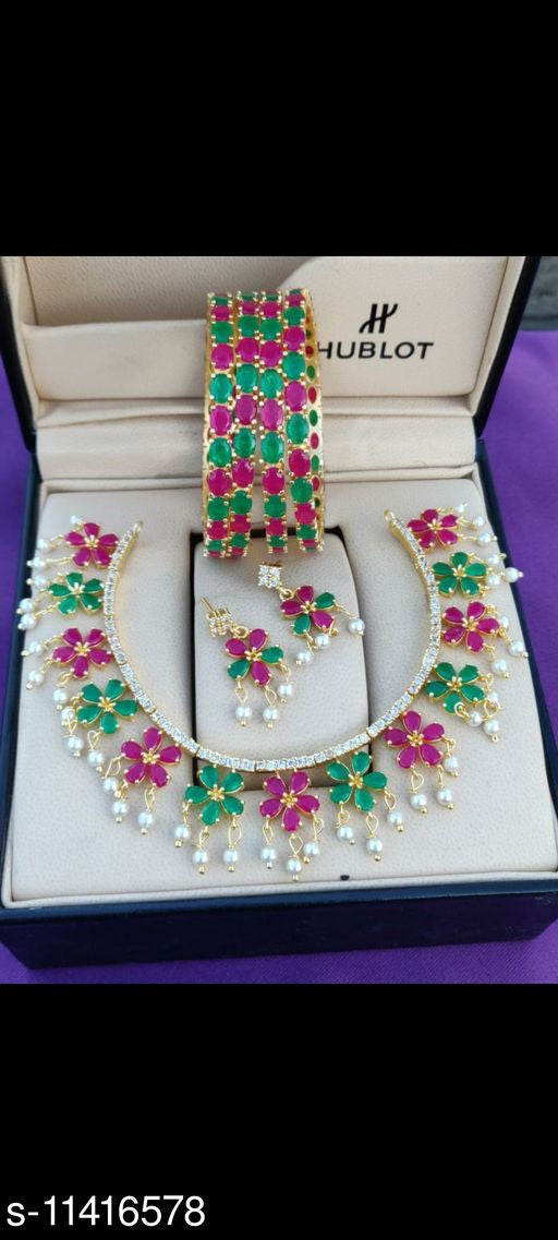 Shimmering Fusion Bracelet & Bangles - Faritha