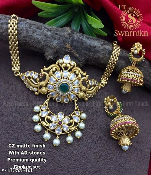 Peacock necklace Elite Unique Jewellery Set - Faritha
