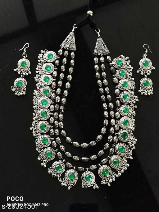 Elite Glittering Women jewelley set - Faritha