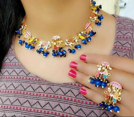 Twinkling Unique Jewellery Sets - Faritha