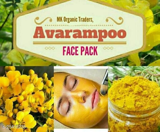 Free Gift Corona Mask & Avarampoo Face Mask Powder 200 ML Pack* - Faritha