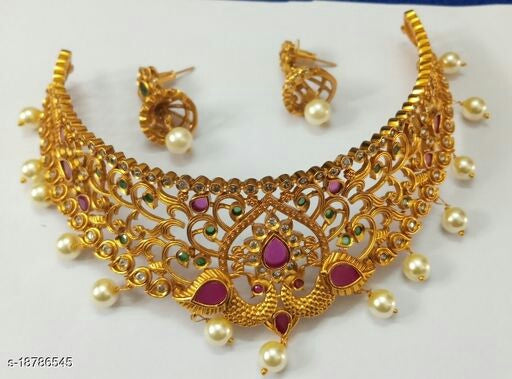 Premium quality matt choker - Faritha